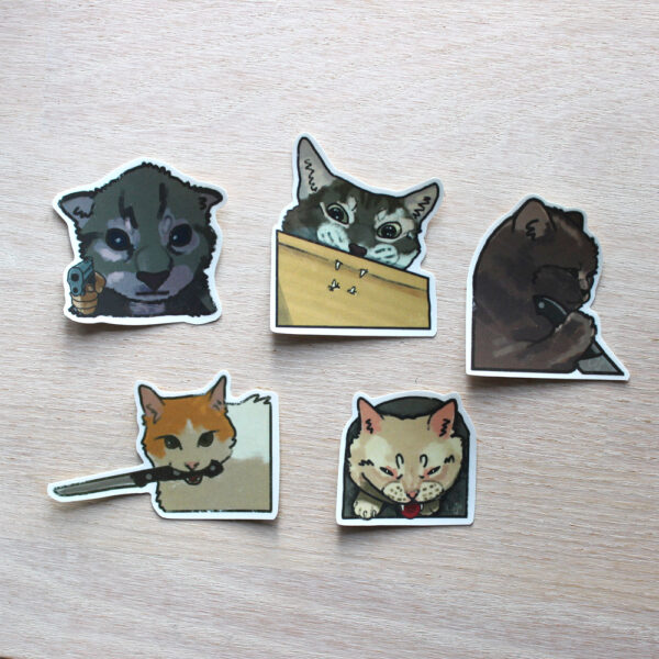 meme cat stickers