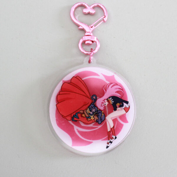 Revolutionary spinning keychain