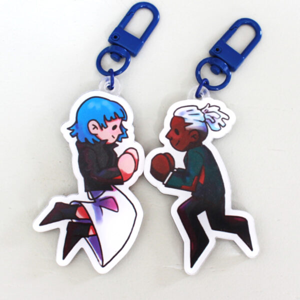 Timebomb magnetic keychain