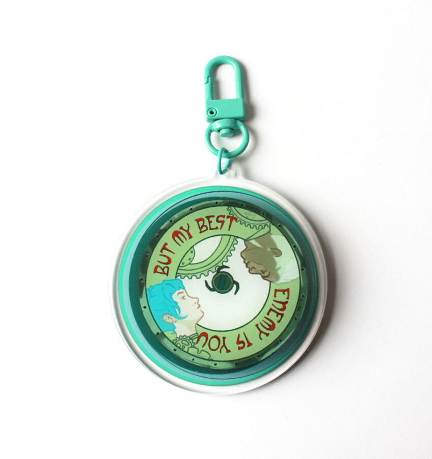 Arcane Vinyl spinning keychains - Image 3