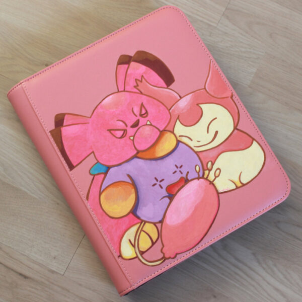 Eepy friends - zip card binder